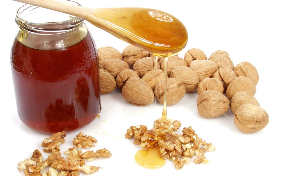 honey and nuts for potency